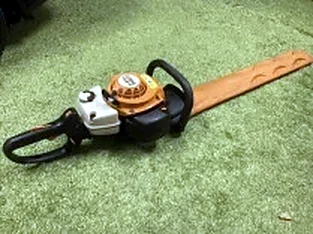 Used Stihl HS81R hedge cutter